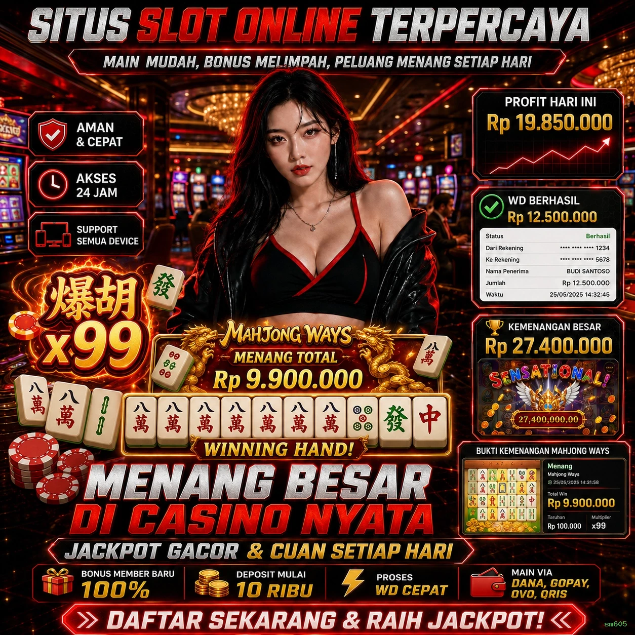 sm605 Dukungan Pelanggan
